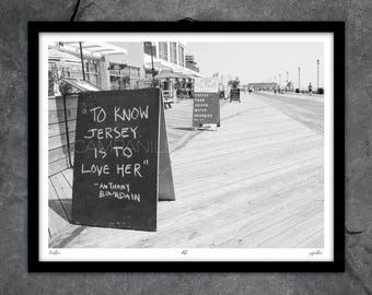 Anthony Bourdain Art Photography Print | Jersey Shore Photography, Asbury Park NJ, Wall Art, Home Decor, Gifts for Chefs