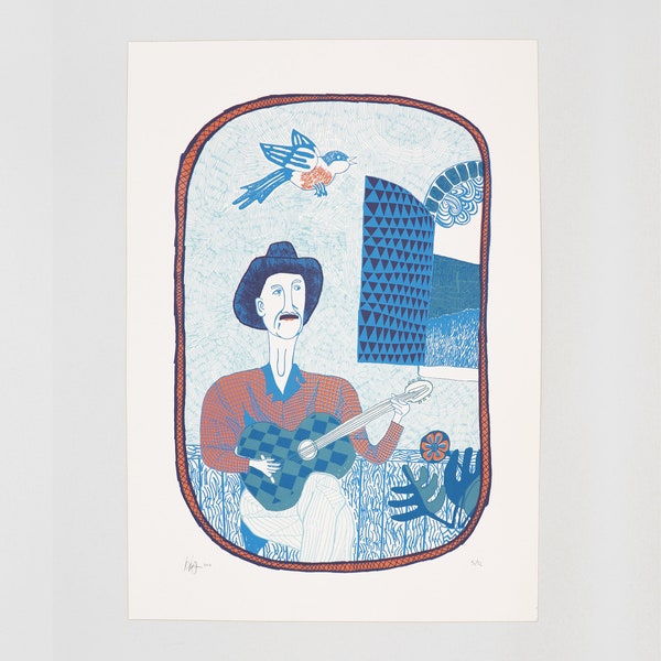 Large Screen Print Etsy