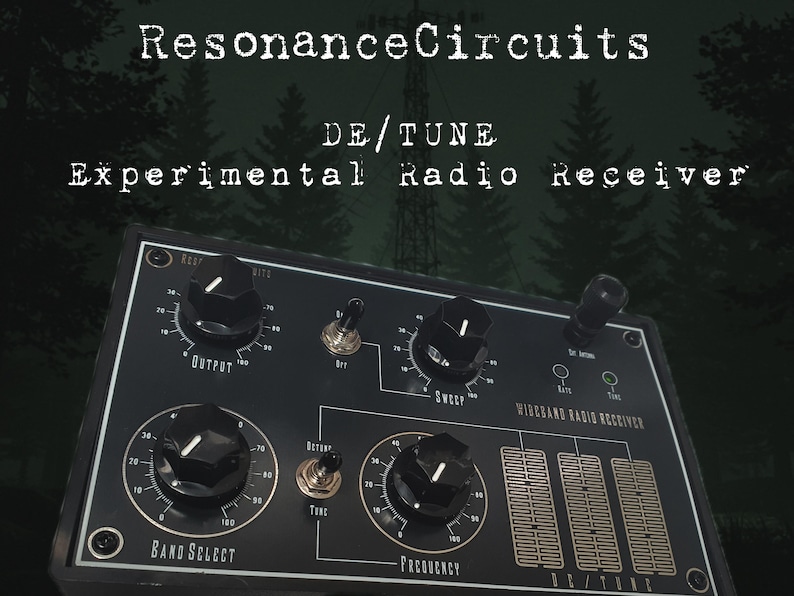 RC Circuit Bent 'de/tune' Experimental Radio Spirit Ghost Box Receiver ...