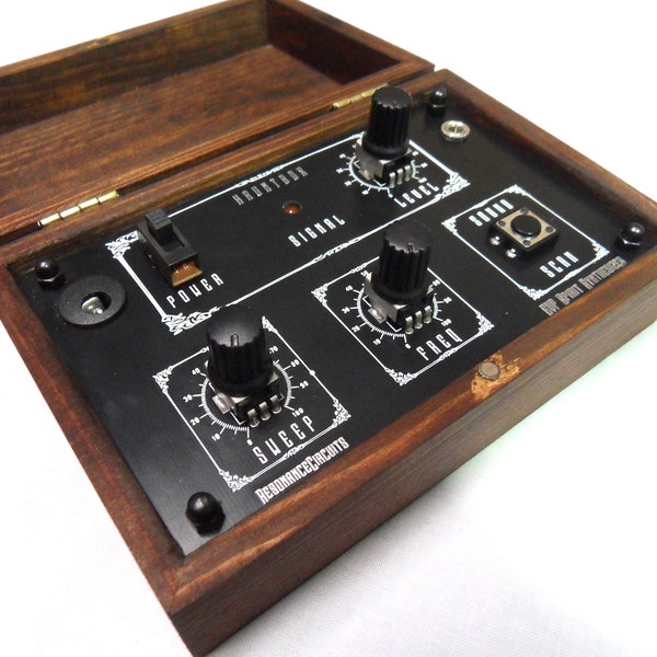 RC Circuit Bent 'HauntBox' EVP Spirit Box Ghost Radio Sound Generator Loop synthesiser