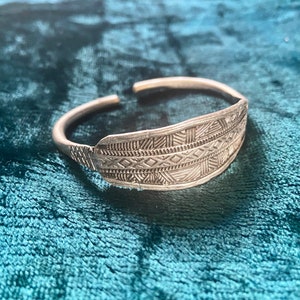 Silk Road Bronze Bracelet: Central Asian Nomadic Design
