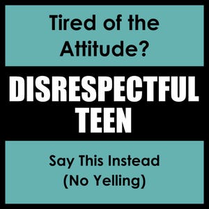 Adolescente irrispettoso? Cosa dire senza urlare – Come fermare rapidamente le risposte insolenti (Script per genitori in PDF)