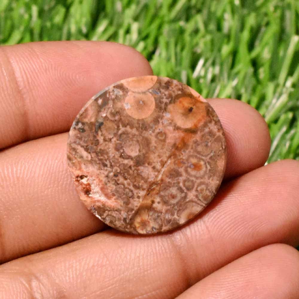 27.5 Cts Poppy Jasper GemstonePoppy Jasper Cabochon Natural Etsy