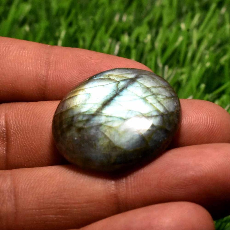 Jewelry Making Stone MT20 Amazing Labradorite Gemston Labradorite Cabochon Wholesale Supplies 42 Cts Natural Labradorite Gemstone