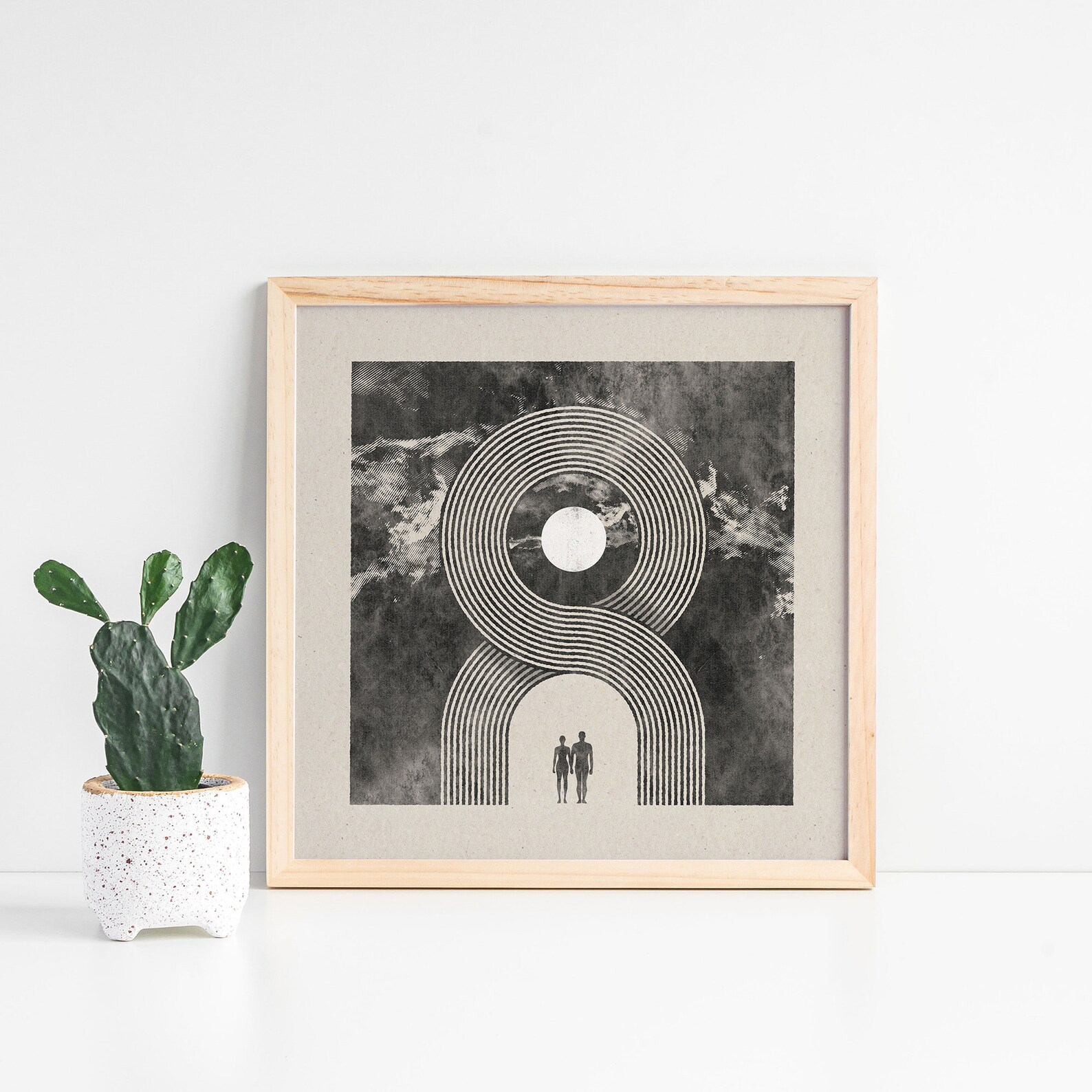 Abstract Linework Print Minimalist Wall Art Wall Decor Etsy