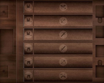 Gwent Board Witcher 3 - DIGITAL ARTWORK