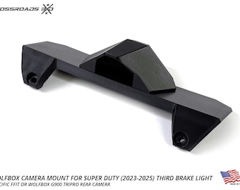 Ford Super Duty Third Brake Light Wolfbox Pro Camera Mount