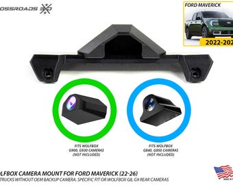 Ford Maverick Third Brake Light Camera Mount for Wolfbox Cameras (2022-26)