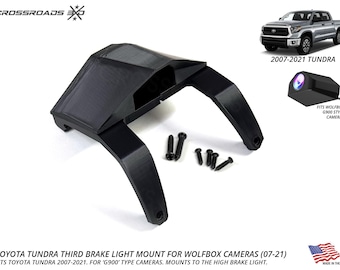Toyota Tundra Third Brake Light Mount for Wolfbox Cameras (2007-2021)