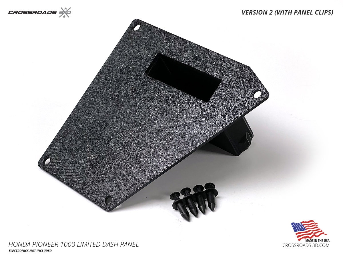 Crossroads 3D Dash Mount For Auxbeam 8-Gang Switch Panel - Honda