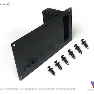 Switch Panel / Pocket combo for Honda Pioneer 700, 700-4 (2016-2022)