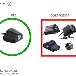 Wolfbox Rear Windshield Headliner Camera Mount for Ford F-150, F-250, F-350 w/ sliding window image 7