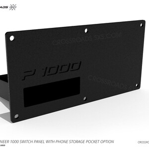 Switch Panel/Pocket combo for Honda Pioneer 1000, 1000-4 (2015-2021)
