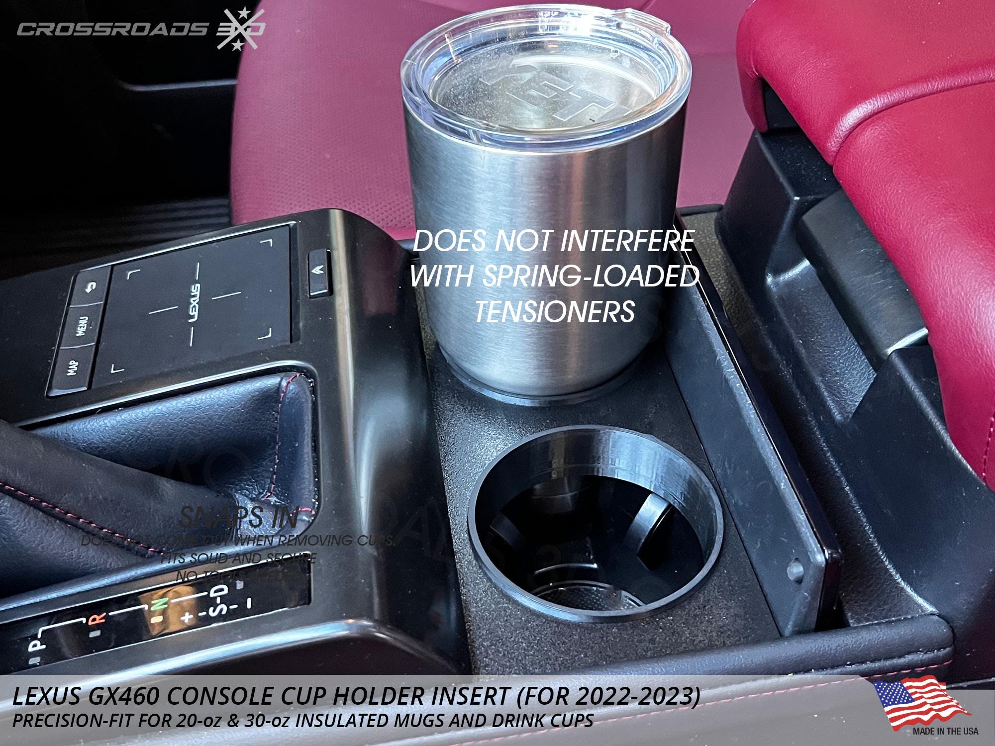 Lexus GX460 Cup Holder Upgrade (2022-2023) - Yeti Tumbler Fit - Etsy