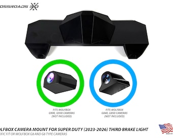 Ford Super Duty Third Brake Light Wolfbox Pro Camera Mount