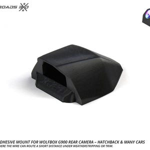 Universal Adhesive Mount for Wolfbox G900 Rear Camera – Hatchback & Many Cars