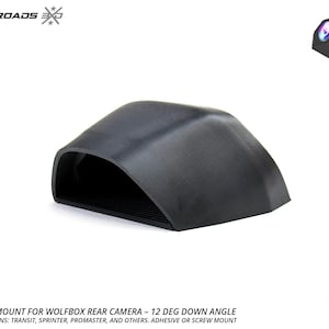 Wolfbox G900 G930 High Mount Camera Mount Pod - 12-degree Down Angle - USA made