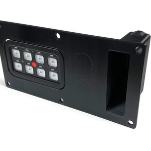 Dash Mount for Pioneer 700 & 8-Gang Powered Switch Panel (Auxbeam or Nilight, 2016-2022)