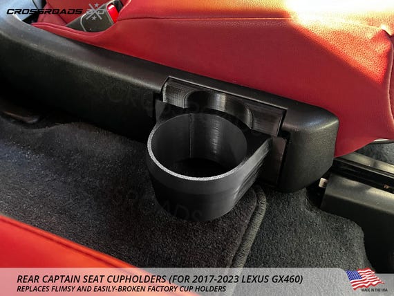幽霊による庇護　ジャパンスタンダードカップ Lexus GX460 Rear Captain Seat Cup Holder Upgrade: Yeti Tumbler Fit