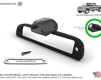 Ford Super Duty Third Brake Light Camera Mount (1999-2016) for Wolfbox G900, G930