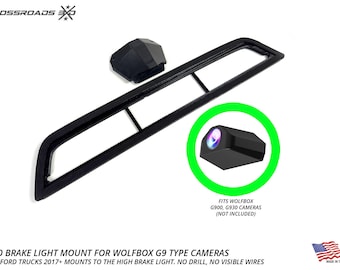 Pro Super Duty (2023-2026) Third Brake Light Camera Mount for Wolfbox G9 - For truck w/ OEM backup cam