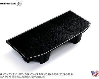 Rear Cup Holder Delete Cover for Ford F-150 (2022-2026)