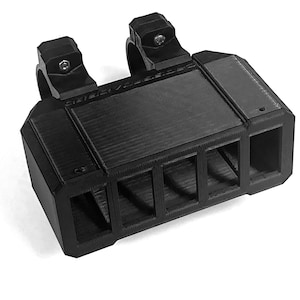 Overhead-Mounted Switch Panel, 5-Gang for Mount on any Round Roll Bar (SXS, Jeep, RZR, Pioneer, etc)