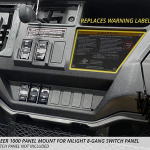 Auxbeam 8 Gang Switch Panel Custom Mount Lexus GX460 3D Auxbeam 8 Gang Switch Panel Custom Mount Lexus GX460 3D