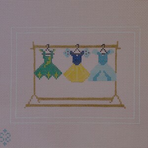 Adorno para puerta de armario con diseño de princesa Disney bordado imagen 2