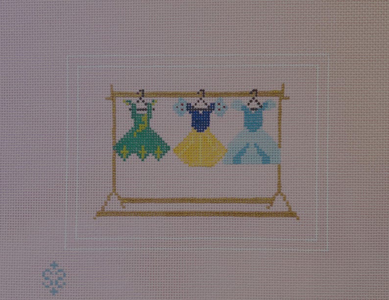 Adorno para puerta de armario con diseño de princesa Disney bordado imagen 2