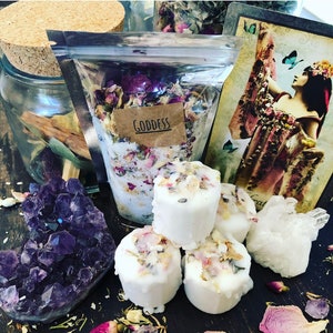 THE MOON - Divine Feminine/Goddess Connection/Full Moon Ritual Bath Set