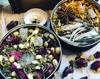 Loose Ritual Incense- herb & resin blend