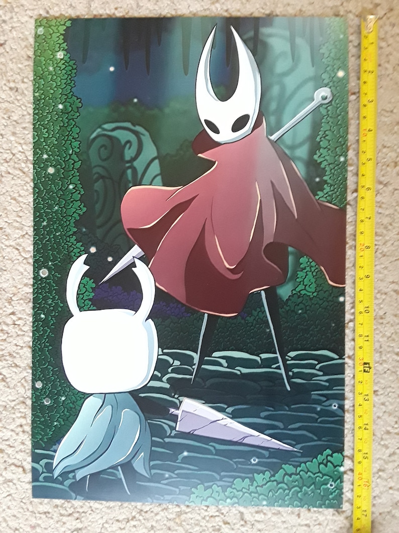 Hollow Knight Hornet Little Ghost Poster With Holofoil - Etsy