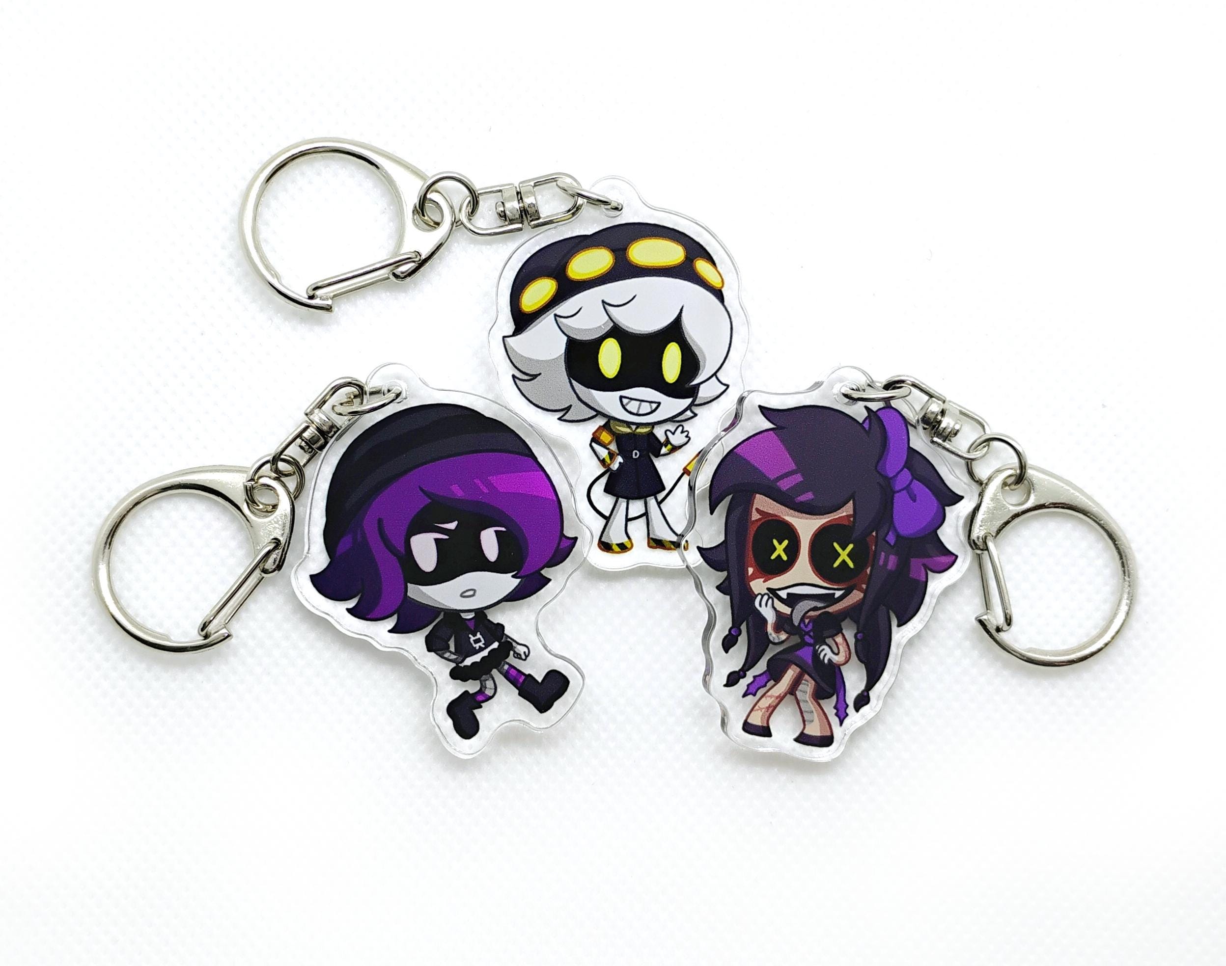 誕生日や休日にぴったりの、Murder Drones Uzi N Cyn キーチェーン