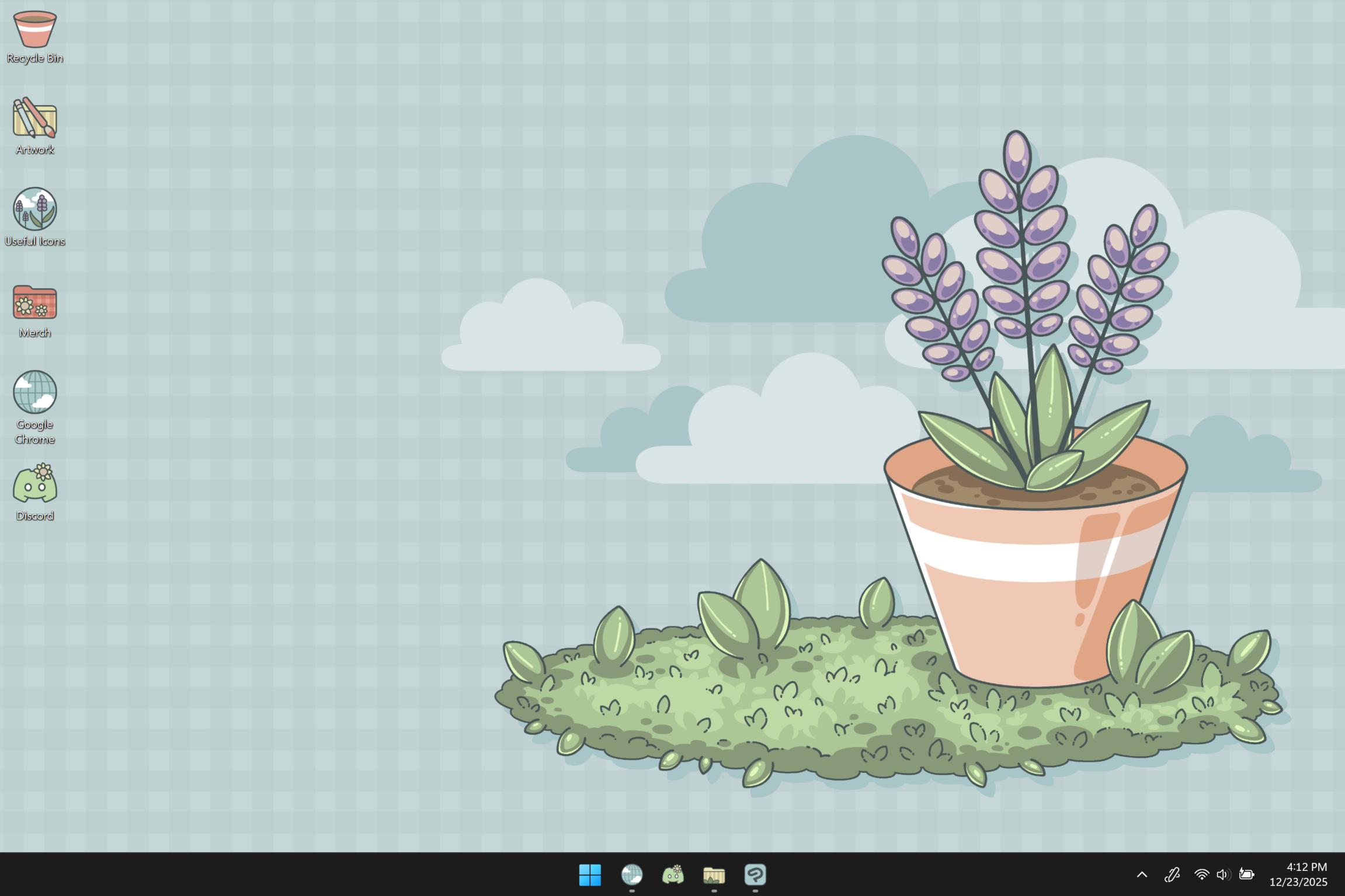 Soft Cottage Desktop Icons - Etsy