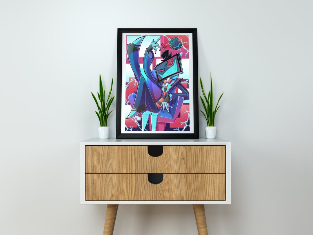 Hazbin Hotel Vox プリント: Vees 漫画ポスター (11x17 インチ) - Etsy
