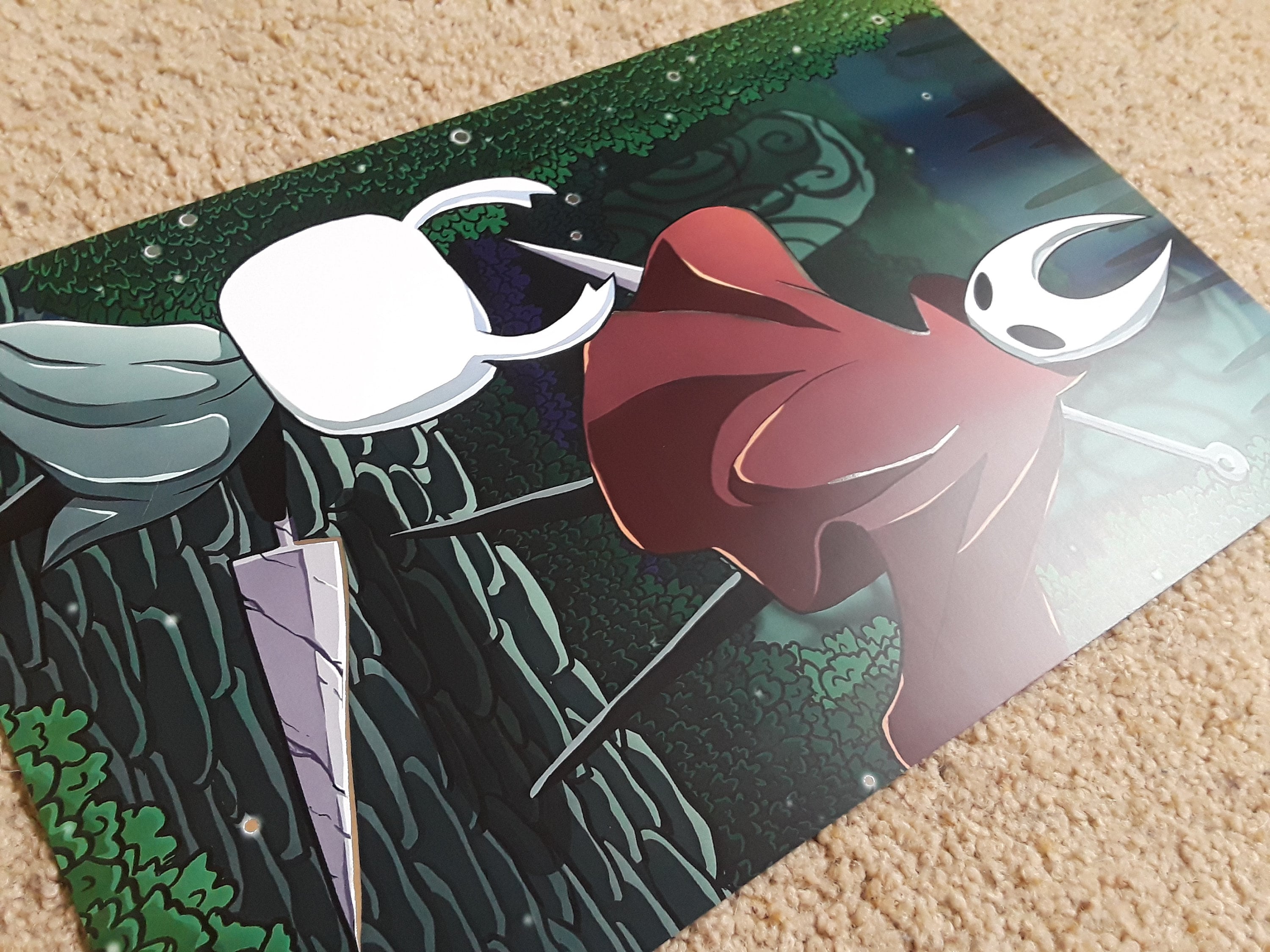 Hollow Knight Hornet Little Ghost Poster With Holofoil - Etsy