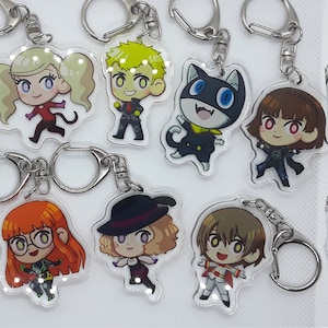 P5 Joker Ryuji Morgana Ann Takamaki Makoto Yusuke Futaba Haru Goro Akechi
