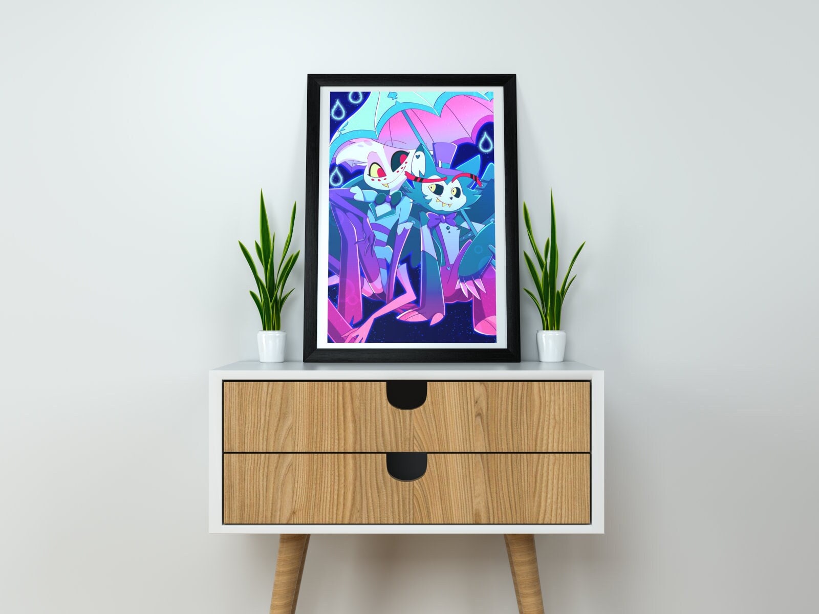 Hazbin Hotel Angel Dust & Husker Art Print (11x17) - Etsy