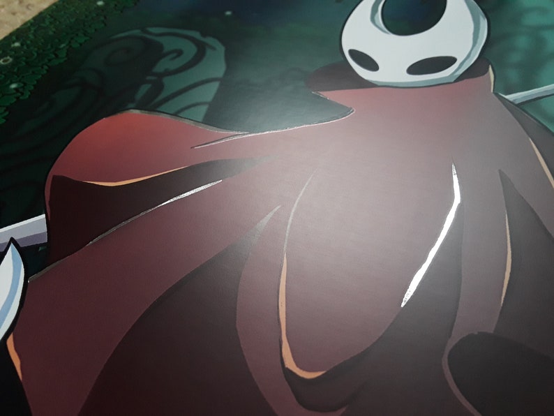 Hollow Knight Hornet Little Ghost Poster With Holofoil - Etsy