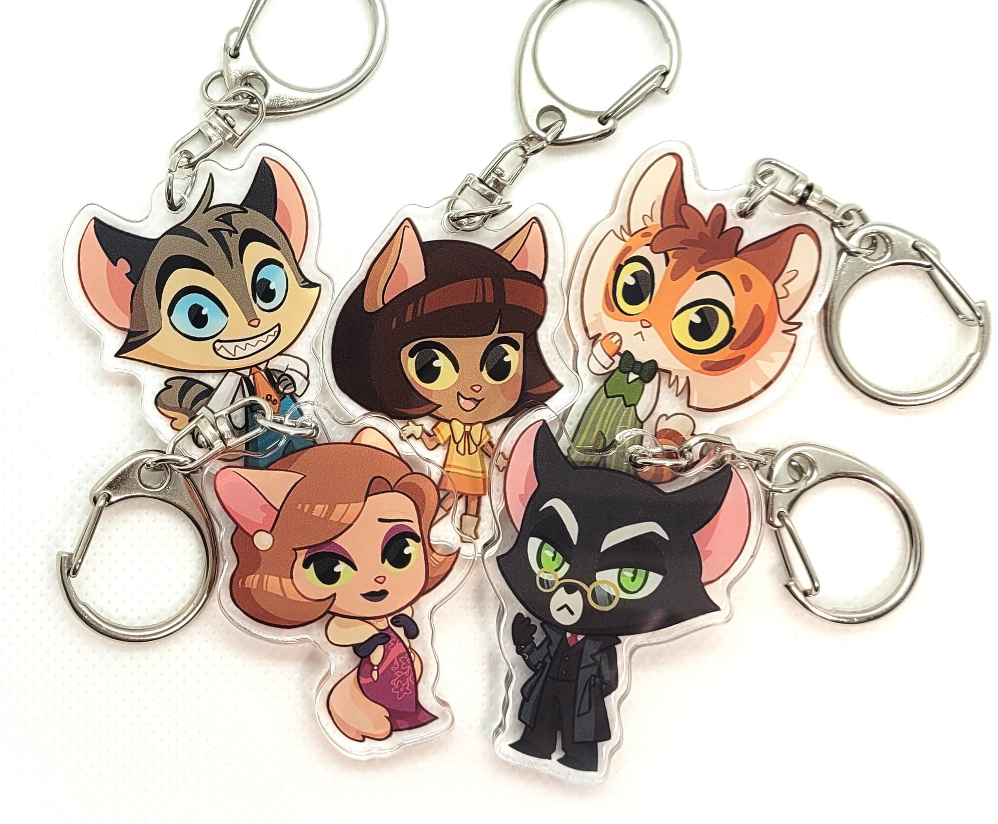 Lackadaisy Cats Mitzy Rocky Freckle Mordecai Ivy Indie Animation