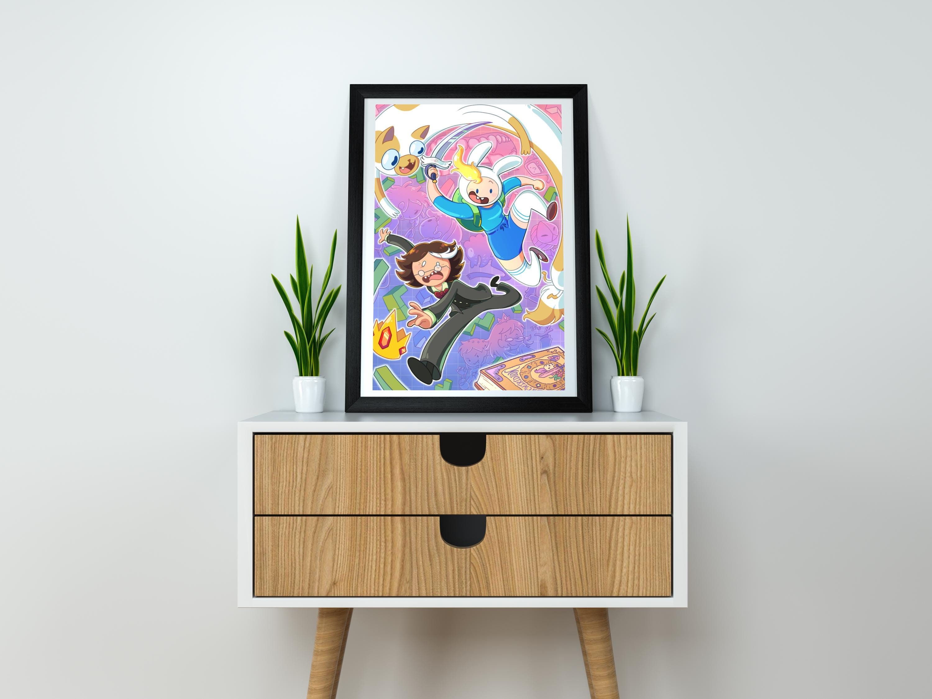 Adventure Time Fionna and Cake Print: Simon Petrikov, Enchiridion