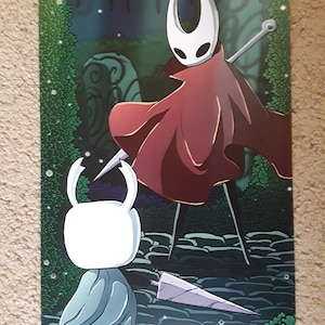 Hollow Knight Hornet Little Ghost Poster With Holofoil - Etsy