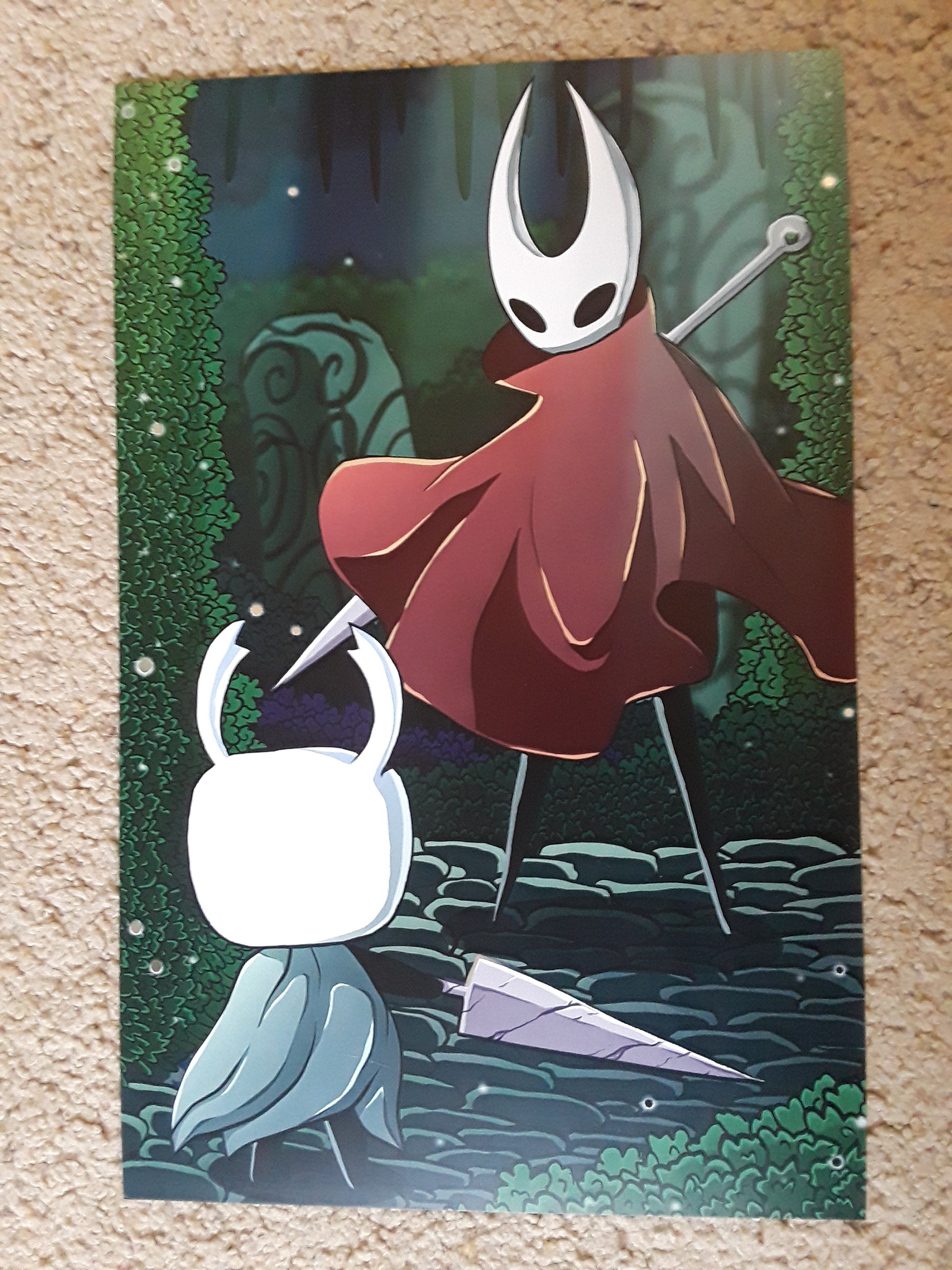 Hollow Knight Hornet Little Ghost Poster With Holofoil - Etsy