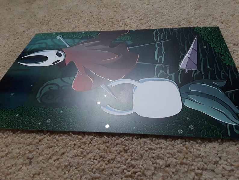 Hollow Knight Hornet Little Ghost Poster With Holofoil - Etsy
