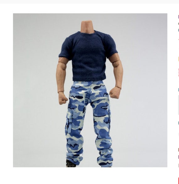 1/6 scale doll marine camouflage military uniform clothing suit for men action figures accessories men's clothing US soldier Military
