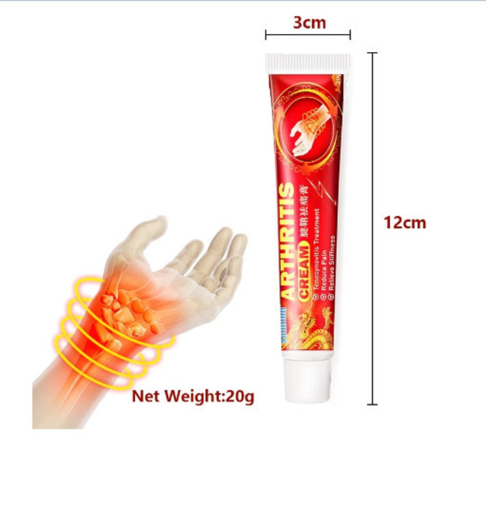 1/3pcs Cream Arthritis Ointment For Hand Wrist Thumb Finger Etsy