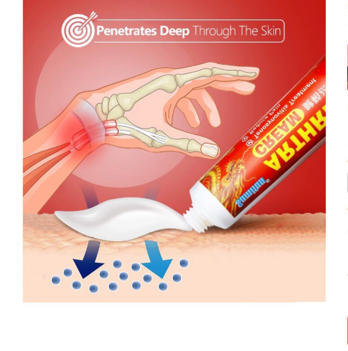 1/3pcs Cream Arthritis Ointment For Hand Wrist Thumb Finger Etsy