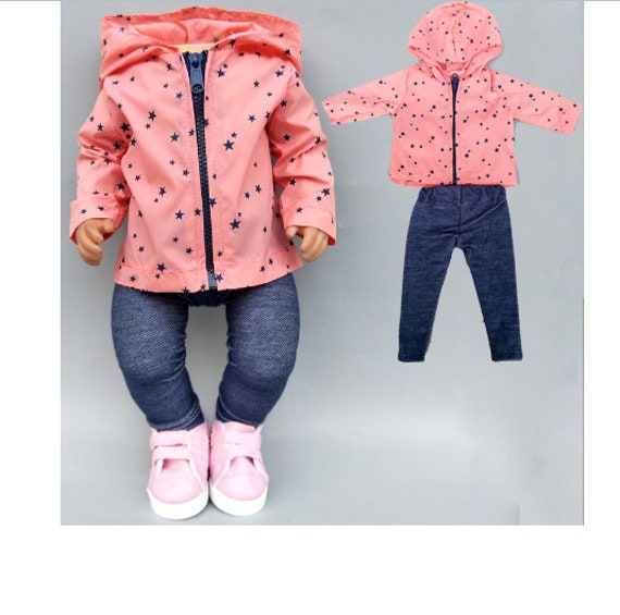 43cm new born Baby Doll Sun protection clothes for baby doll clothes 18 Inch American OG girl Doll jacket