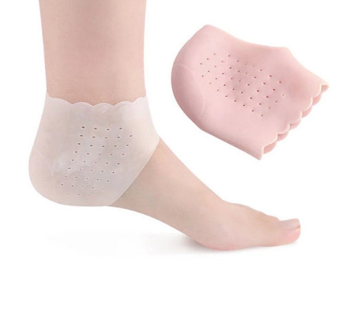 2Pcs/4Pcs Silicone Feet Care Socks Moisturizing Gel Heel Thin | Etsy